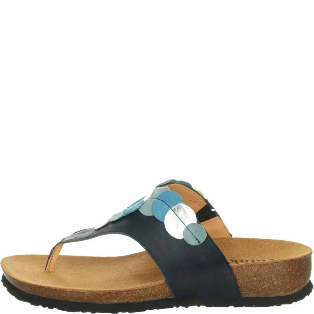 NEW THINK! women's julia sandal in navy